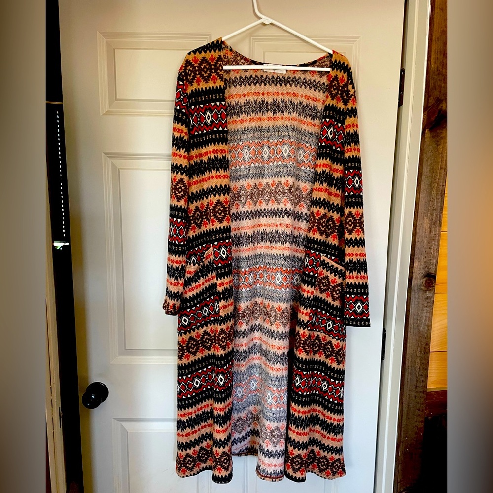 Sweater Duster- 1X Impression